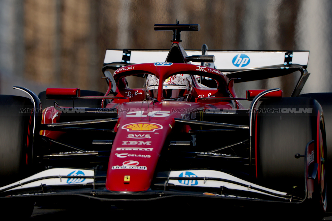 GP CINA, Charles Leclerc (MON) Ferrari SF-25.

22.03.2025. Formula 1 World Championship, Rd 2, Chinese Grand Prix, Shanghai, China, Sprint e Qualifiche Day.

 - www.xpbimages.com, EMail: requests@xpbimages.com © Copyright: Coates / XPB Images