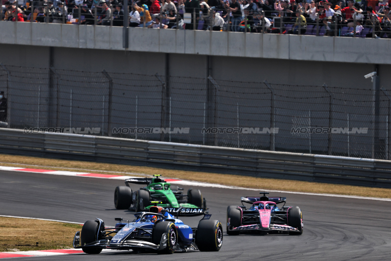 GP CINA, Carlos Sainz (ESP) Atlassian Williams Racing FW46.

22.03.2025. Formula 1 World Championship, Rd 2, Chinese Grand Prix, Shanghai, China, Sprint e Qualifiche Day.

- www.xpbimages.com, EMail: requests@xpbimages.com © Copyright: Batchelor / XPB Images