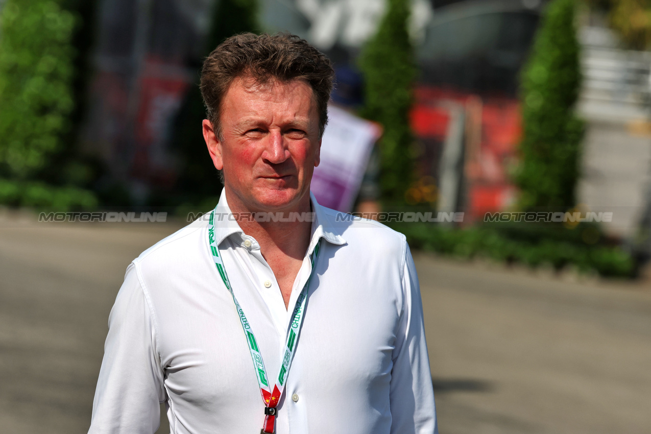 GP CINA, Allan McNish (GBR) Audi Director of Motorsport Coordination.

22.03.2025. Formula 1 World Championship, Rd 2, Chinese Grand Prix, Shanghai, China, Sprint e Qualifiche Day.

- www.xpbimages.com, EMail: requests@xpbimages.com © Copyright: Moy / XPB Images