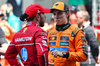 GP CINA, (L to R): Sprint vincitore Lewis Hamilton (GBR) Ferrari in parc ferme with second placed Oscar Piastri (AUS) McLaren.

22.03.2025. Formula 1 World Championship, Rd 2, Chinese Grand Prix, Shanghai, China, Sprint e Qualifiche Day.

- www.xpbimages.com, EMail: requests@xpbimages.com © Copyright: Batchelor / XPB Images