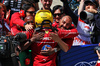 GP CINA, Gara winner Lewis Hamilton (GBR) Ferrari celebrates with his father Anthony Hamilton (GBR) e the team in Sprint parc ferme.

22.03.2025. Formula 1 World Championship, Rd 2, Chinese Grand Prix, Shanghai, China, Sprint e Qualifiche Day.

- www.xpbimages.com, EMail: requests@xpbimages.com © Copyright: Moy / XPB Images