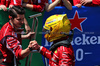 GP CINA, Gara winner Lewis Hamilton (GBR) Ferrari celebrates with the team in Sprint parc ferme.

22.03.2025. Formula 1 World Championship, Rd 2, Chinese Grand Prix, Shanghai, China, Sprint e Qualifiche Day.

- www.xpbimages.com, EMail: requests@xpbimages.com © Copyright: Moy / XPB Images