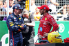GP CINA, Gara winner Lewis Hamilton (GBR) Ferrari (Right) in Sprint parc ferme with third placed Max Verstappen (NLD) Red Bull Racing.

22.03.2025. Formula 1 World Championship, Rd 2, Chinese Grand Prix, Shanghai, China, Sprint e Qualifiche Day.

- www.xpbimages.com, EMail: requests@xpbimages.com © Copyright: Bearne / XPB Images