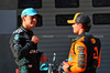 GP CINA, (L to R): second placed George Russell (GBR) Mercedes AMG F1 with third placed Lando Norris (GBR) McLaren in qualifying parc ferme.

22.03.2025. Formula 1 World Championship, Rd 2, Chinese Grand Prix, Shanghai, China, Sprint e Qualifiche Day.

- www.xpbimages.com, EMail: requests@xpbimages.com © Copyright: Batchelor / XPB Images