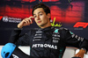 GP CINA, George Russell (GBR) Mercedes AMG F1 in the post qualifying FIA Press Conference.

22.03.2025. Formula 1 World Championship, Rd 2, Chinese Grand Prix, Shanghai, China, Sprint e Qualifiche Day.

- www.xpbimages.com, EMail: requests@xpbimages.com © Copyright: Moy / XPB Images