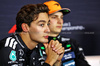 GP CINA, George Russell (GBR) Mercedes AMG F1 in the post qualifying FIA Press Conference.

22.03.2025. Formula 1 World Championship, Rd 2, Chinese Grand Prix, Shanghai, China, Sprint e Qualifiche Day.

- www.xpbimages.com, EMail: requests@xpbimages.com © Copyright: Moy / XPB Images