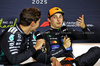 GP CINA, (L to R): George Russell (GBR) Mercedes AMG F1 e Oscar Piastri (AUS) McLaren, in the post qualifying FIA Press Conference.

22.03.2025. Formula 1 World Championship, Rd 2, Chinese Grand Prix, Shanghai, China, Sprint e Qualifiche Day.

- www.xpbimages.com, EMail: requests@xpbimages.com © Copyright: Moy / XPB Images