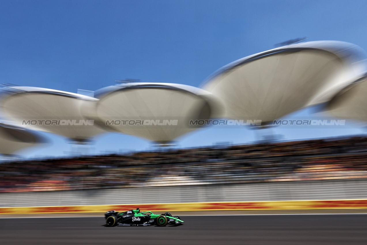 GP CINA, Nico Hulkenberg (GER) Sauber C45.

21.03.2025. Formula 1 World Championship, Rd 2, Chinese Grand Prix, Shanghai, China, Sprint Qualifiche Day.

- www.xpbimages.com, EMail: requests@xpbimages.com © Copyright: Moy / XPB Images