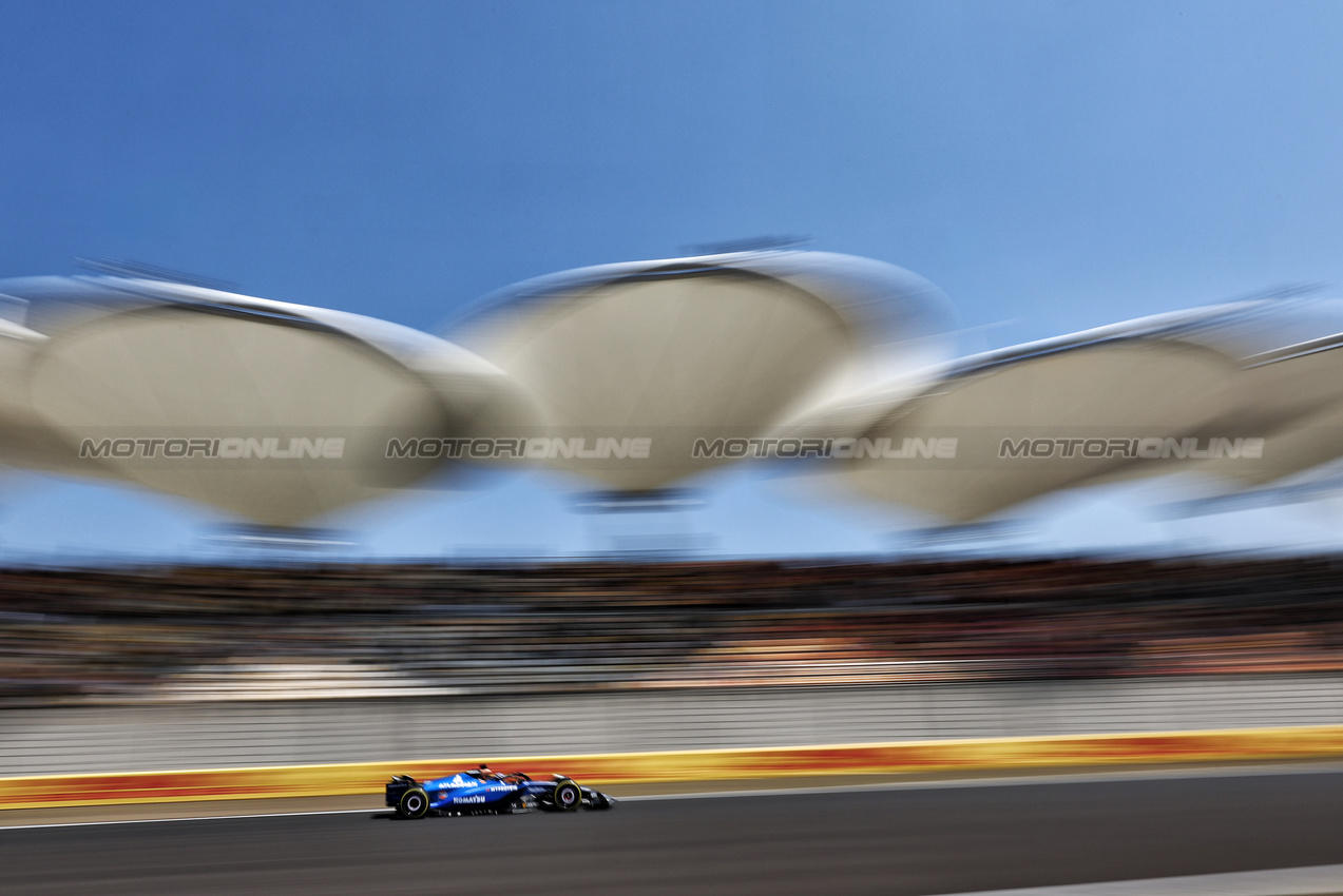 GP CINA, Alexander Albon (THA) Atlassian Williams Racing FW47.

21.03.2025. Formula 1 World Championship, Rd 2, Chinese Grand Prix, Shanghai, China, Sprint Qualifiche Day.

- www.xpbimages.com, EMail: requests@xpbimages.com © Copyright: Moy / XPB Images