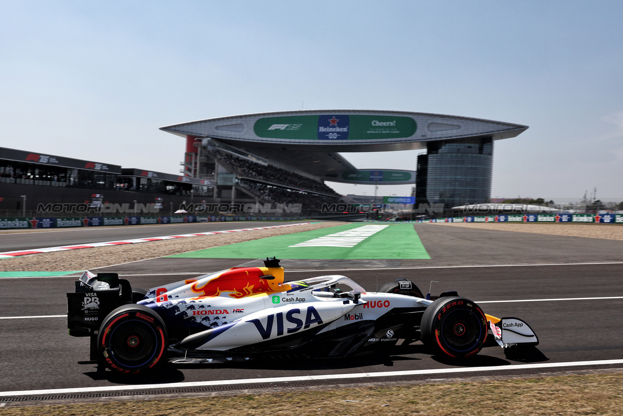 GP CINA, Isack Hadjar (FRA) Racing Bulls VCARB 02.

21.03.2025. Formula 1 World Championship, Rd 2, Chinese Grand Prix, Shanghai, China, Sprint Qualifiche Day.

- www.xpbimages.com, EMail: requests@xpbimages.com © Copyright: Moy / XPB Images