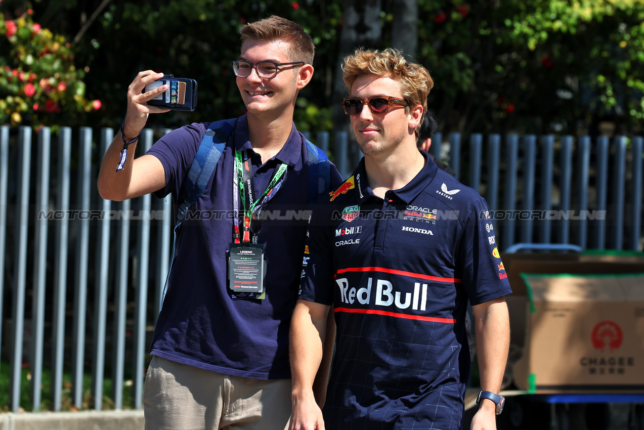 GP CINA, Liam Lawson (NZL) Red Bull Racing.

21.03.2025. Formula 1 World Championship, Rd 2, Chinese Grand Prix, Shanghai, China, Sprint Qualifiche Day.

- www.xpbimages.com, EMail: requests@xpbimages.com © Copyright: Moy / XPB Images