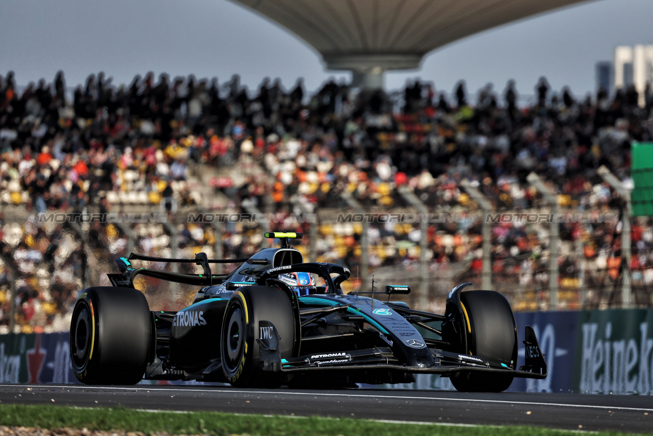 GP CINA, Andrea Kimi Antonelli (ITA) Mercedes AMG F1 W16.

21.03.2025. Formula 1 World Championship, Rd 2, Chinese Grand Prix, Shanghai, China, Sprint Qualifiche Day.

- www.xpbimages.com, EMail: requests@xpbimages.com © Copyright: Bearne / XPB Images
