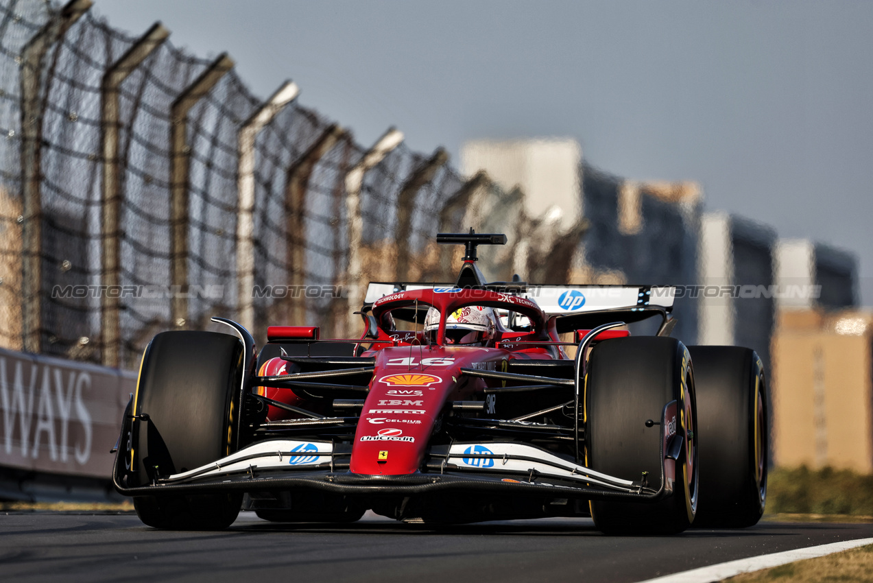GP CINA, Charles Leclerc (MON) Ferrari SF-25.

21.03.2025. Formula 1 World Championship, Rd 2, Chinese Grand Prix, Shanghai, China, Sprint Qualifiche Day.

- www.xpbimages.com, EMail: requests@xpbimages.com © Copyright: Bearne / XPB Images