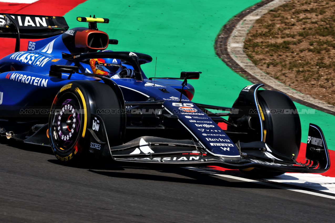 GP CINA, Carlos Sainz (ESP) Atlassian Williams Racing FW46.

21.03.2025. Formula 1 World Championship, Rd 2, Chinese Grand Prix, Shanghai, China, Sprint Qualifiche Day.

- www.xpbimages.com, EMail: requests@xpbimages.com © Copyright: Charniaux / XPB Images