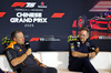GP CINA, (L to R): Zak Brown (USA) McLaren Executive Director e Christian Horner (GBR) Red Bull Racing Team Principal in the FIA Press Conference.

21.03.2025. Formula 1 World Championship, Rd 2, Chinese Grand Prix, Shanghai, China, Sprint Qualifiche Day.

- www.xpbimages.com, EMail: requests@xpbimages.com © Copyright: Moy / XPB Images
