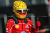 GP CINA, Lewis Hamilton (GBR) Ferrari celebrates his pole position in Sprint Qualifiche parc ferme.

21.03.2025. Formula 1 World Championship, Rd 2, Chinese Grand Prix, Shanghai, China, Sprint Qualifiche Day.

- www.xpbimages.com, EMail: requests@xpbimages.com © Copyright: Charniaux / XPB Images