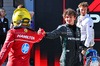 GP CINA, (L to R): Lewis Hamilton (GBR) Ferrari celebrates his pole position in Sprint Qualifiche parc ferme with Andrea Kimi Antonelli (ITA) Mercedes AMG F1.

21.03.2025. Formula 1 World Championship, Rd 2, Chinese Grand Prix, Shanghai, China, Sprint Qualifiche Day.

- www.xpbimages.com, EMail: requests@xpbimages.com © Copyright: Batchelor / XPB Images