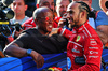 GP CINA, Lewis Hamilton (GBR) Ferrari celebrates pole position in Sprint Qualifiche parc ferme with his father Anthony Hamilton (GBR).

21.03.2025. Formula 1 World Championship, Rd 2, Chinese Grand Prix, Shanghai, China, Sprint Qualifiche Day.

- www.xpbimages.com, EMail: requests@xpbimages.com © Copyright: Batchelor / XPB Images