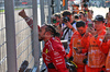 GP CINA, Lewis Hamilton (GBR) Ferrari celebrates his pole position in Sprint Qualifiche parc ferme.

21.03.2025. Formula 1 World Championship, Rd 2, Chinese Grand Prix, Shanghai, China, Sprint Qualifiche Day.

- www.xpbimages.com, EMail: requests@xpbimages.com © Copyright: Batchelor / XPB Images