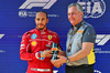 GP CINA, (L to R): Lewis Hamilton (GBR) Ferrari celebrates his pole position in Sprint Qualifiche parc ferme with Mario Isola (ITA) Pirelli Racing Manager.

21.03.2025. Formula 1 World Championship, Rd 2, Chinese Grand Prix, Shanghai, China, Sprint Qualifiche Day.

- www.xpbimages.com, EMail: requests@xpbimages.com © Copyright: Batchelor / XPB Images