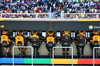 GP CINA, McLaren pit gantry.

21.03.2025. Formula 1 World Championship, Rd 2, Chinese Grand Prix, Shanghai, China, Sprint Qualifiche Day.

- www.xpbimages.com, EMail: requests@xpbimages.com © Copyright: Batchelor / XPB Images