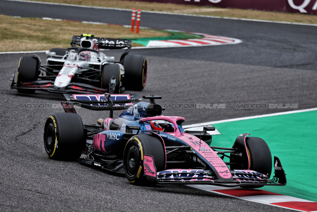 GP GIAPPONE, Pierre Gasly (FRA) Alpine F1 Team A525.

06.04.2025. Formula 1 World Championship, Rd 3, Japanese Grand Prix, Suzuka, Japan, Gara Day.

- www.xpbimages.com, EMail: requests@xpbimages.com © Copyright: Moy / XPB Images
