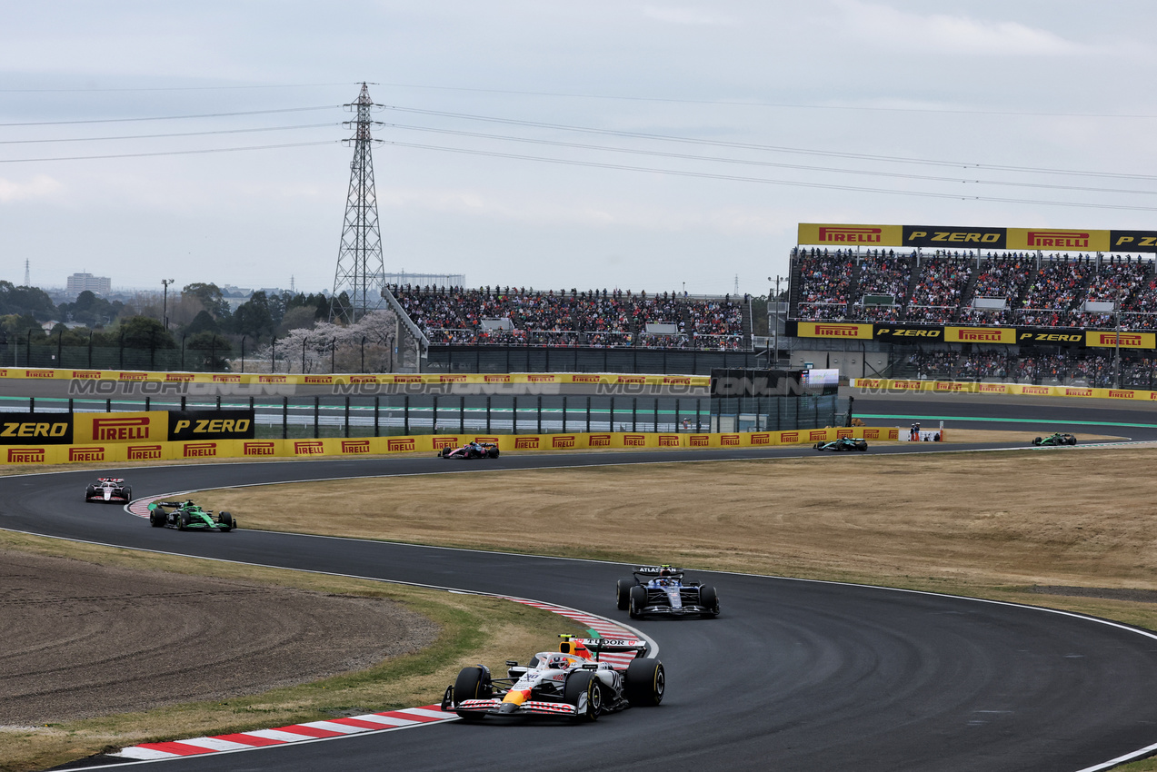 GP GIAPPONE, Liam Lawson (NZL) Racing Bulls VCARB 02.

06.04.2025. Formula 1 World Championship, Rd 3, Japanese Grand Prix, Suzuka, Japan, Gara Day.

- www.xpbimages.com, EMail: requests@xpbimages.com © Copyright: Charniaux / XPB Images