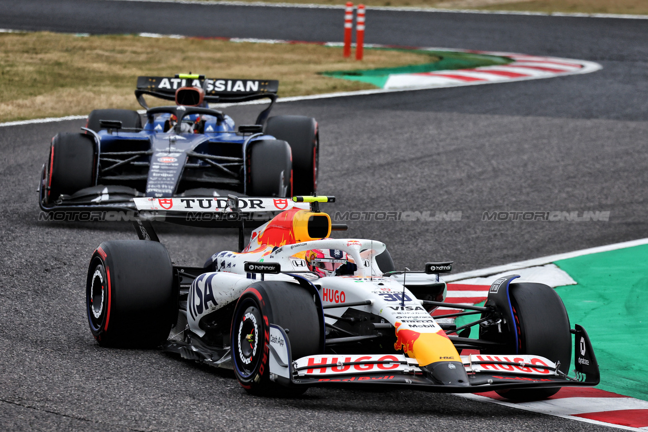 GP GIAPPONE, Liam Lawson (NZL) Racing Bulls VCARB 02.

06.04.2025. Formula 1 World Championship, Rd 3, Japanese Grand Prix, Suzuka, Japan, Gara Day.

- www.xpbimages.com, EMail: requests@xpbimages.com © Copyright: Moy / XPB Images
