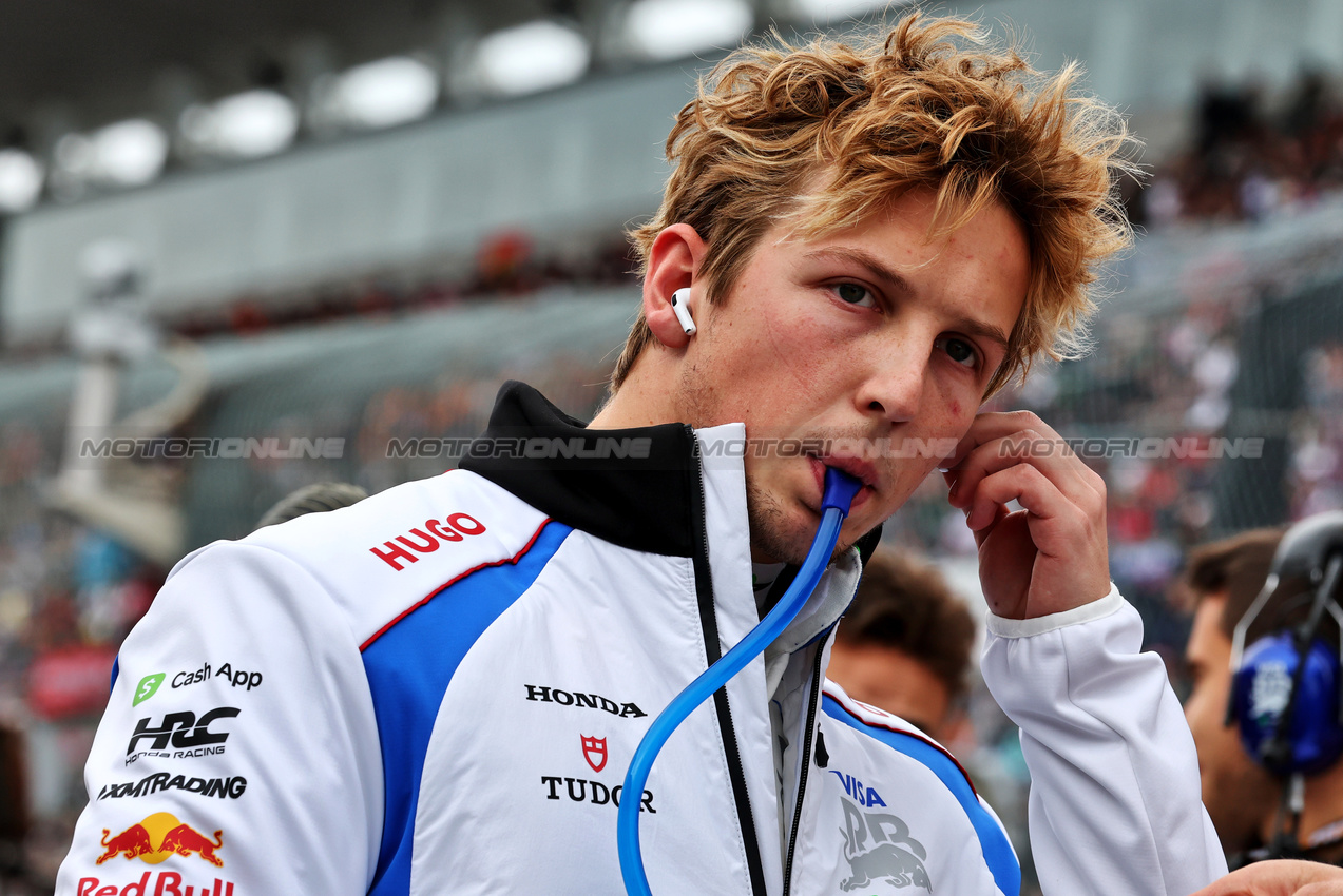 GP GIAPPONE, Liam Lawson (NZL) Racing Bulls on the grid.

06.04.2025. Formula 1 World Championship, Rd 3, Japanese Grand Prix, Suzuka, Japan, Gara Day.

- www.xpbimages.com, EMail: requests@xpbimages.com © Copyright: Moy / XPB Images