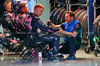 GP GIAPPONE, Alpine F1 Team mechanic receives an arm massage.

06.04.2025. Formula 1 World Championship, Rd 3, Japanese Grand Prix, Suzuka, Japan, Gara Day.

- www.xpbimages.com, EMail: requests@xpbimages.com © Copyright: Moy / XPB Images