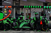 GP GIAPPONE, Nico Hulkenberg (GER) Sauber C45 makes a pit stop.

06.04.2025. Formula 1 World Championship, Rd 3, Japanese Grand Prix, Suzuka, Japan, Gara Day.

- www.xpbimages.com, EMail: requests@xpbimages.com © Copyright: Moy / XPB Images