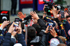 GP GIAPPONE, Gara winner Max Verstappen (NLD) Red Bull Racing celebrates in parc ferme.

06.04.2025. Formula 1 World Championship, Rd 3, Japanese Grand Prix, Suzuka, Japan, Gara Day.

- www.xpbimages.com, EMail: requests@xpbimages.com © Copyright: Batchelor / XPB Images