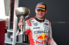 GP GIAPPONE, Gara winner Max Verstappen (NLD) Red Bull Racing celebrates on the podium.

06.04.2025. Formula 1 World Championship, Rd 3, Japanese Grand Prix, Suzuka, Japan, Gara Day.

- www.xpbimages.com, EMail: requests@xpbimages.com © Copyright: Moy / XPB Images