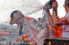 GP GIAPPONE, Gara winner Max Verstappen (NLD) Red Bull Racing celebrates on the podium.

06.04.2025. Formula 1 World Championship, Rd 3, Japanese Grand Prix, Suzuka, Japan, Gara Day.

- www.xpbimages.com, EMail: requests@xpbimages.com © Copyright: Moy / XPB Images