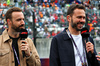 GP GIAPPONE, (L to R): James Hinchcliffe (CDN) F1 Digital Presenter with Chris Medland (GBR) Journalist on the grid.

06.04.2025. Formula 1 World Championship, Rd 3, Japanese Grand Prix, Suzuka, Japan, Gara Day.

- www.xpbimages.com, EMail: requests@xpbimages.com © Copyright: Batchelor / XPB Images
