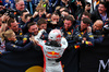 GP GIAPPONE, Gara winner Max Verstappen (NLD) Red Bull Racing celebrates with the team in parc ferme.

06.04.2025. Formula 1 World Championship, Rd 3, Japanese Grand Prix, Suzuka, Japan, Gara Day.

- www.xpbimages.com, EMail: requests@xpbimages.com © Copyright: Moy / XPB Images