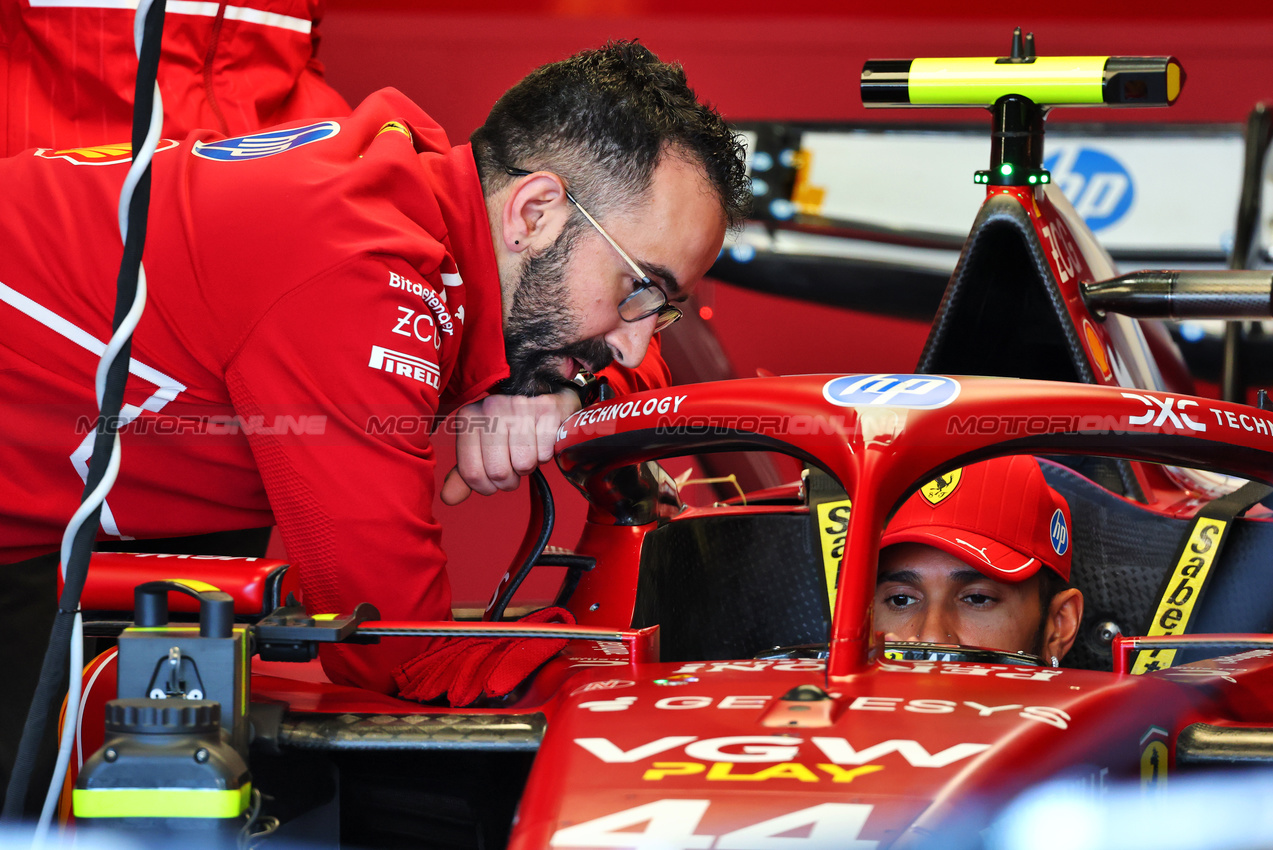 GP GIAPPONE, Lewis Hamilton (GBR) Ferrari SF-25.

03.04.2025. Formula 1 World Championship, Rd 3, Japanese Grand Prix, Suzuka, Japan, Preparation Day.

- www.xpbimages.com, EMail: requests@xpbimages.com © Copyright: Batchelor / XPB Images