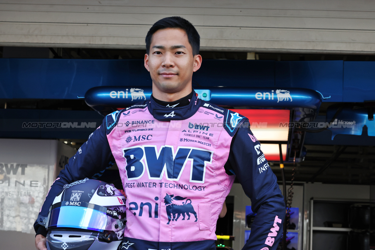 GP GIAPPONE, Ryo Hirakawa (JPN) Alpine F1 Team Reserve Driver.

03.04.2025. Formula 1 World Championship, Rd 3, Japanese Grand Prix, Suzuka, Japan, Preparation Day.

- www.xpbimages.com, EMail: requests@xpbimages.com © Copyright: Moy / XPB Images