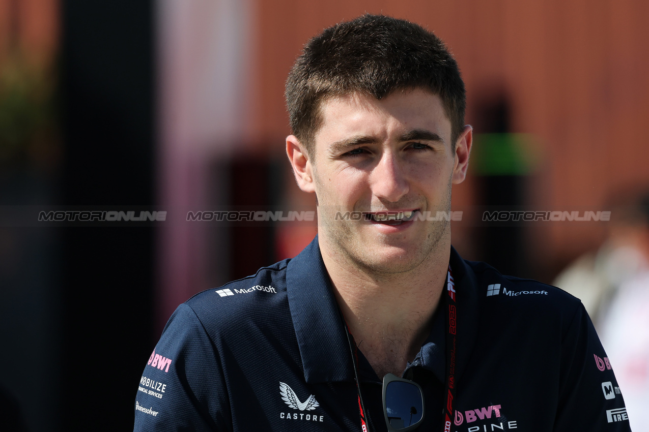 GP GIAPPONE, Jack Doohan (AUS), Alpine F1 Team 
03.04.2025. Formula 1 World Championship, Rd 3, Japanese Grand Prix, Suzuka, Japan, Preparation Day.
- www.xpbimages.com, EMail: requests@xpbimages.com © Copyright: Charniaux / XPB Images
