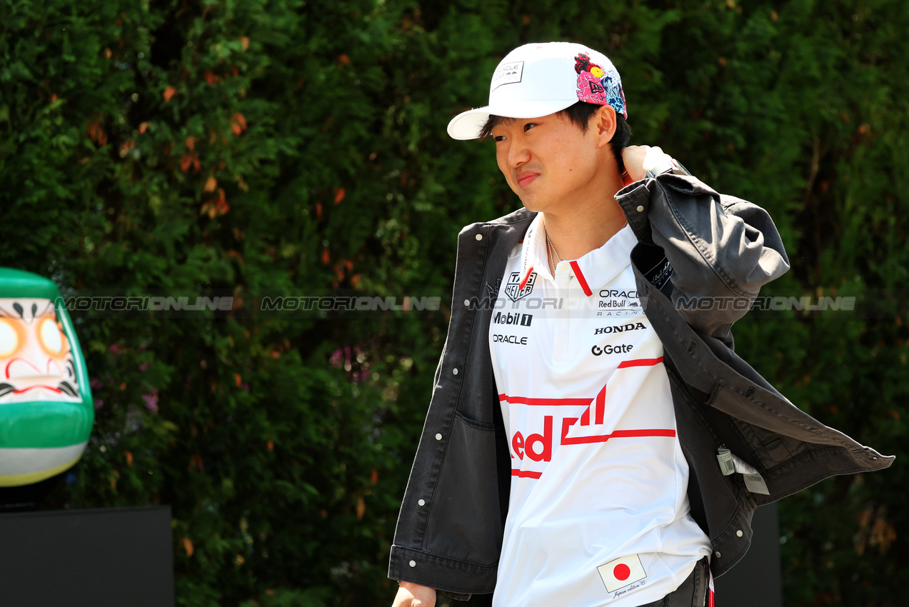 GP GIAPPONE, Yuki Tsunoda (JPN) Red Bull Racing.

03.04.2025. Formula 1 World Championship, Rd 3, Japanese Grand Prix, Suzuka, Japan, Preparation Day.

- www.xpbimages.com, EMail: requests@xpbimages.com © Copyright: Batchelor / XPB Images