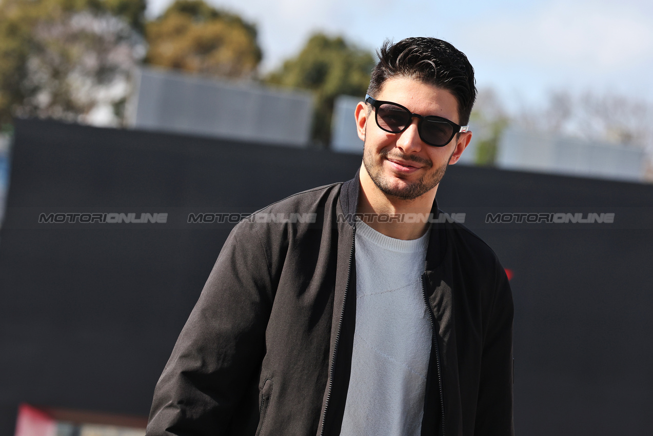 GP GIAPPONE, Esteban Ocon (FRA) Haas F1 Team.

03.04.2025. Formula 1 World Championship, Rd 3, Japanese Grand Prix, Suzuka, Japan, Preparation Day.

- www.xpbimages.com, EMail: requests@xpbimages.com © Copyright: Moy / XPB Images