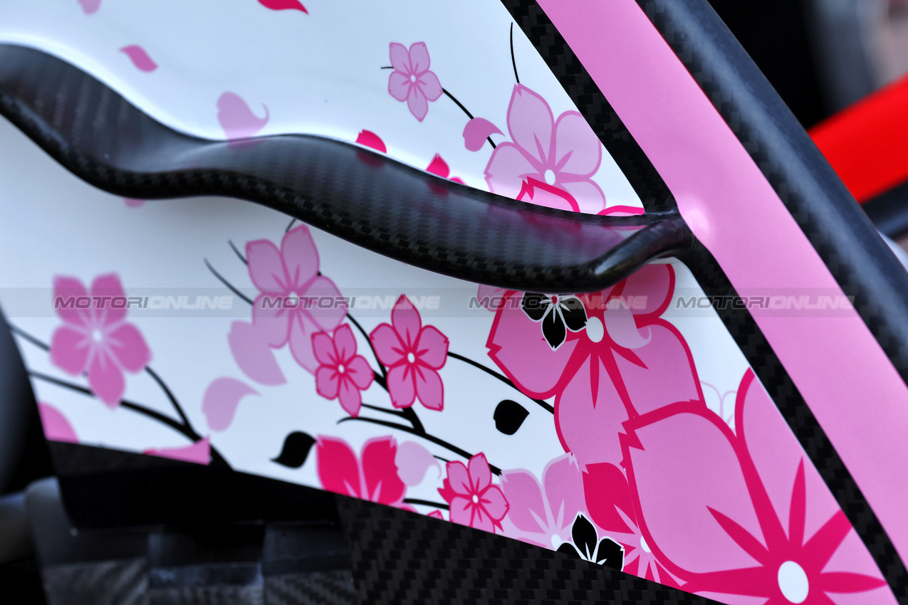 GP GIAPPONE, Haas VF-25 front wing.

03.04.2025. Formula 1 World Championship, Rd 3, Japanese Grand Prix, Suzuka, Japan, Preparation Day.

- www.xpbimages.com, EMail: requests@xpbimages.com © Copyright: Moy / XPB Images
