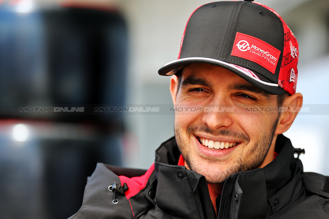 GP GIAPPONE, Esteban Ocon (FRA) Haas F1 Team.

03.04.2025. Formula 1 World Championship, Rd 3, Japanese Grand Prix, Suzuka, Japan, Preparation Day.

- www.xpbimages.com, EMail: requests@xpbimages.com © Copyright: Batchelor / XPB Images