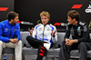 GP GIAPPONE, (L to R): Pierre Gasly (FRA) Alpine F1 Team; Liam Lawson (NZL) Racing Bulls; e George Russell (GBR) Mercedes AMG F1, in the FIA Press Conference.

03.04.2025. Formula 1 World Championship, Rd 3, Japanese Grand Prix, Suzuka, Japan, Preparation Day.

- www.xpbimages.com, EMail: requests@xpbimages.com © Copyright: Moy / XPB Images