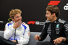 GP GIAPPONE, (L to R): Liam Lawson (NZL) Racing Bulls e George Russell (GBR) Mercedes AMG F1 in the FIA Press Conference.

03.04.2025. Formula 1 World Championship, Rd 3, Japanese Grand Prix, Suzuka, Japan, Preparation Day.

- www.xpbimages.com, EMail: requests@xpbimages.com © Copyright: Moy / XPB Images