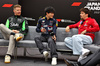 GP GIAPPONE, (L to R): Nico Hulkenberg (GER) Sauber; Yuki Tsunoda (JPN) Red Bull Racing; e Charles Leclerc (MON) Ferrari, in the FIA Press Conference.

03.04.2025. Formula 1 World Championship, Rd 3, Japanese Grand Prix, Suzuka, Japan, Preparation Day.

- www.xpbimages.com, EMail: requests@xpbimages.com © Copyright: Moy / XPB Images