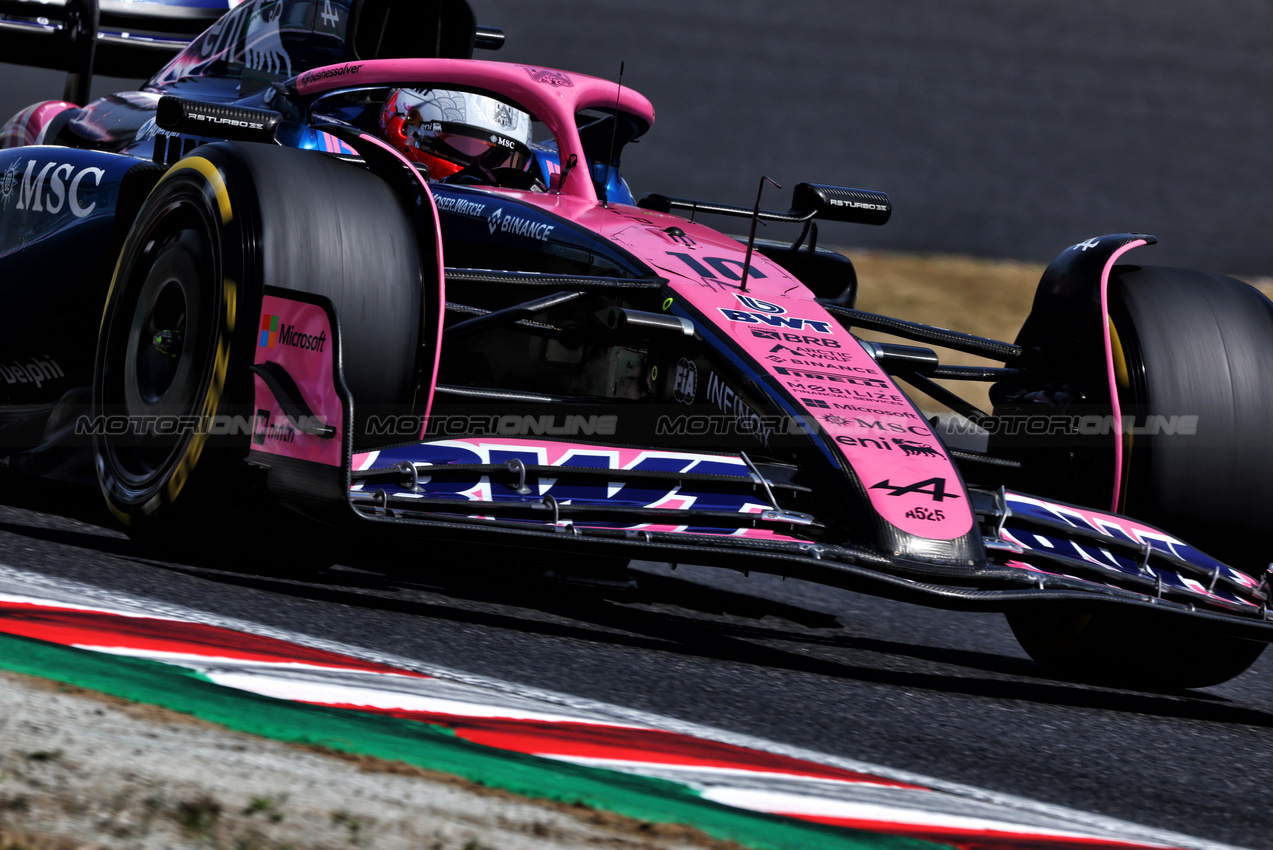 GP GIAPPONE, Pierre Gasly (FRA) Alpine F1 Team A525.

05.04.2025. Formula 1 World Championship, Rd 3, Japanese Grand Prix, Suzuka, Japan, Qualifiche Day.

- www.xpbimages.com, EMail: requests@xpbimages.com © Copyright: Charniaux / XPB Images