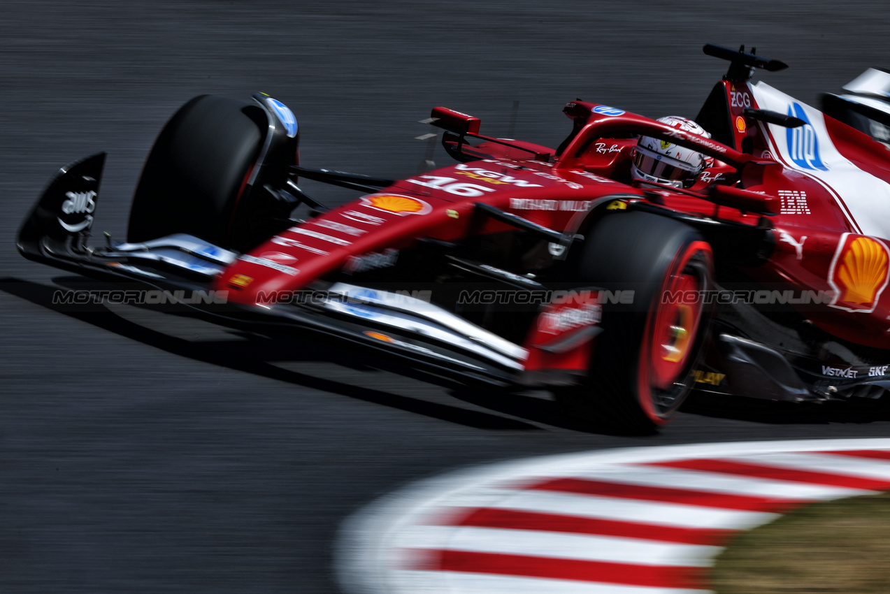 GP GIAPPONE, Charles Leclerc (MON) Ferrari SF-25.

05.04.2025. Formula 1 World Championship, Rd 3, Japanese Grand Prix, Suzuka, Japan, Qualifiche Day.

- www.xpbimages.com, EMail: requests@xpbimages.com © Copyright: Charniaux / XPB Images