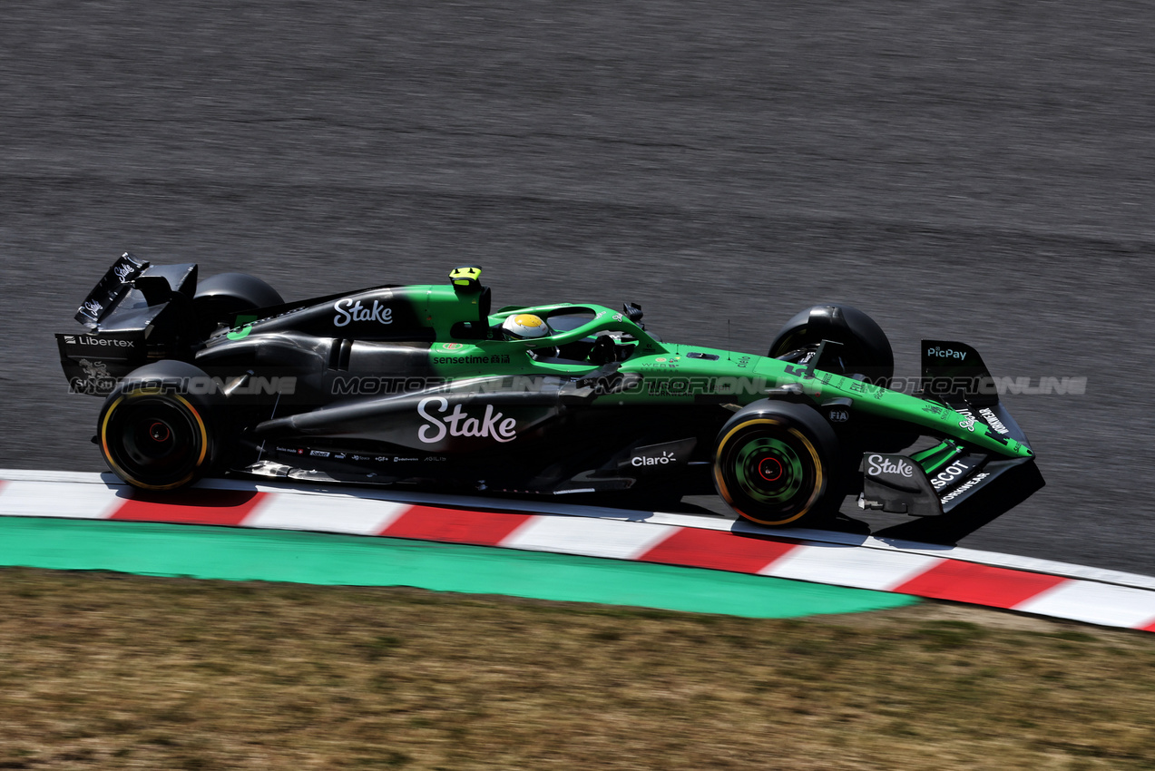 GP GIAPPONE, Gabriel Bortoleto (BRA) Sauber C45.

05.04.2025. Formula 1 World Championship, Rd 3, Japanese Grand Prix, Suzuka, Japan, Qualifiche Day.

- www.xpbimages.com, EMail: requests@xpbimages.com © Copyright: Moy / XPB Images