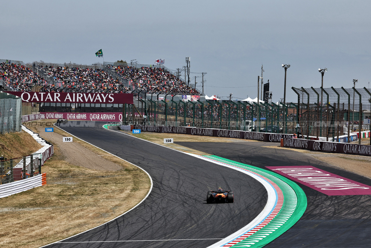 GP GIAPPONE, Lando Norris (GBR) McLaren MCL39.

05.04.2025. Formula 1 World Championship, Rd 3, Japanese Grand Prix, Suzuka, Japan, Qualifiche Day.

- www.xpbimages.com, EMail: requests@xpbimages.com © Copyright: Moy / XPB Images